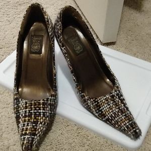 Tweed shoes